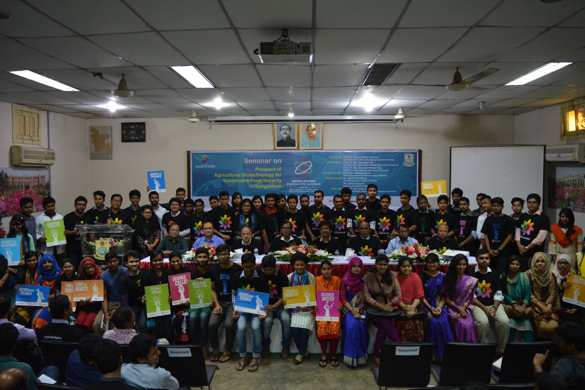 March for Science Bangladesh photos