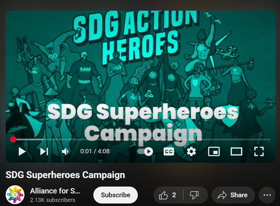 SDG Superheroes Campaign
