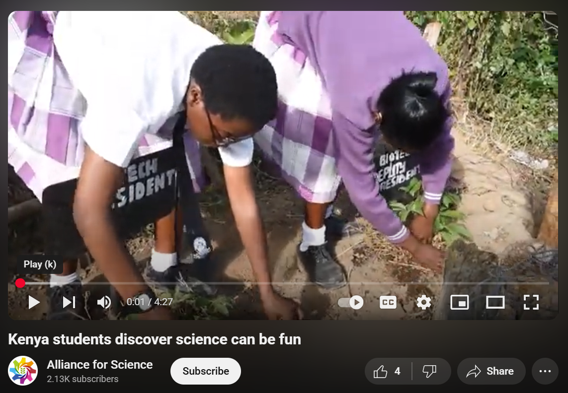 Kenya students discover science can be fun