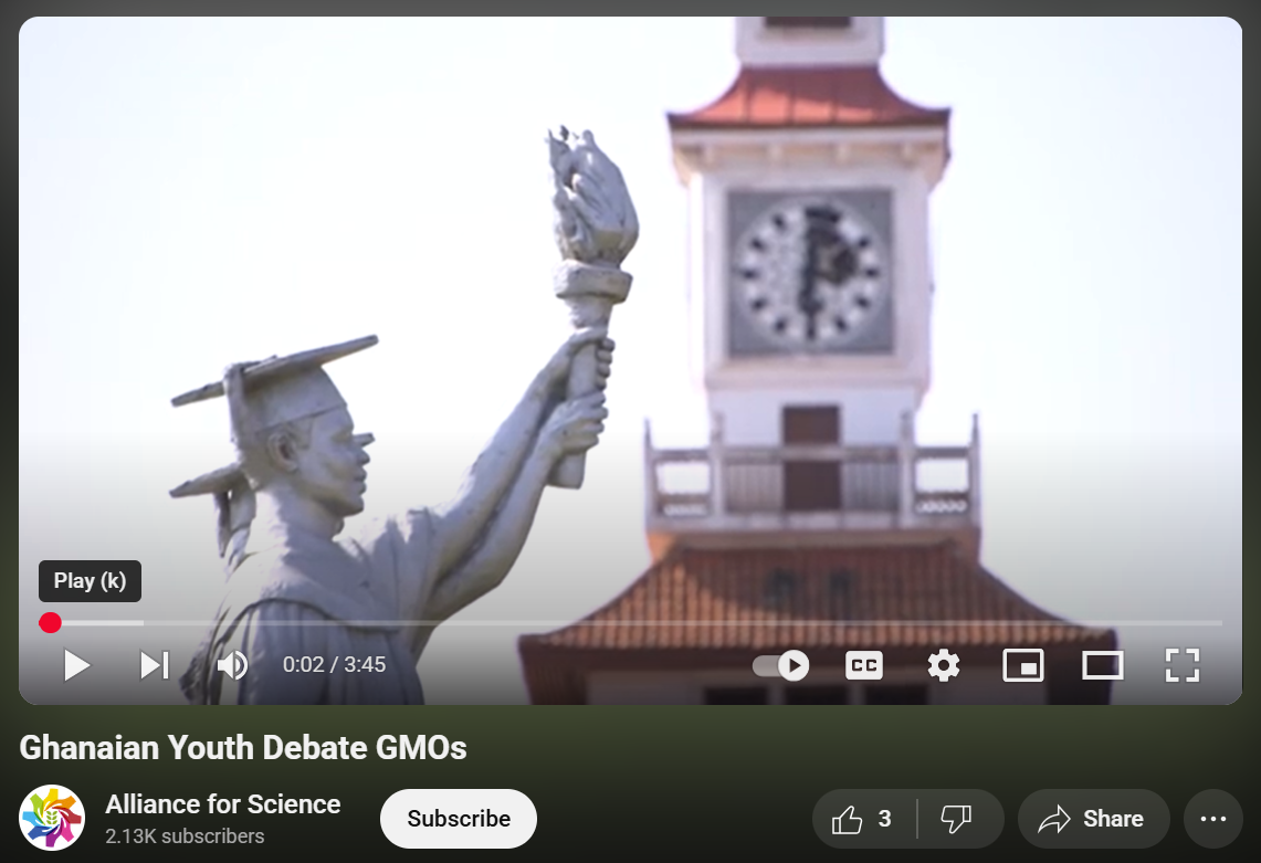 Ghanaian Youth Debate GMOs
