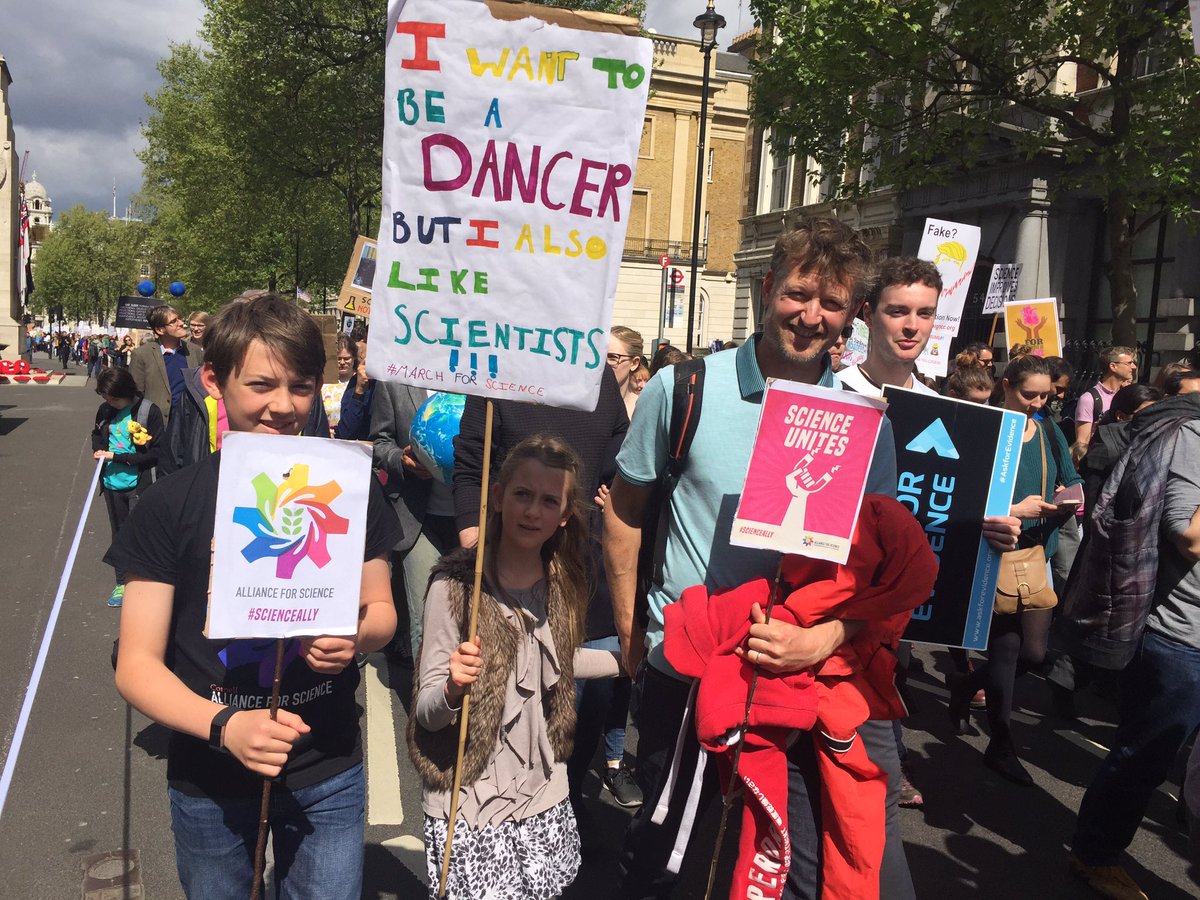 March for science London photos