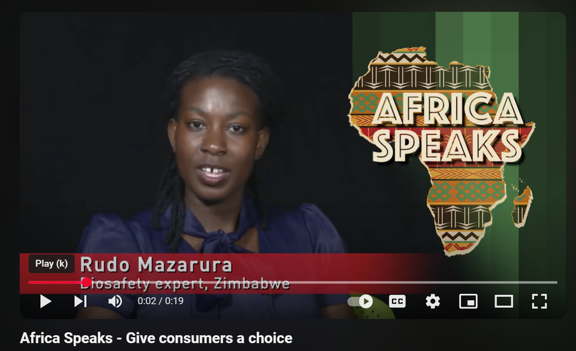 Africa Speaks - Give consumers a choice