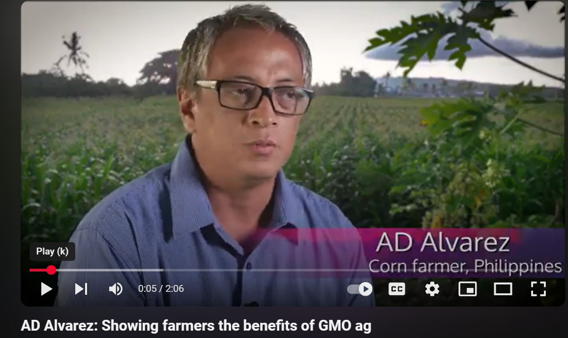 AD Alvarez: Showing farmers the benefits of GMO ag
