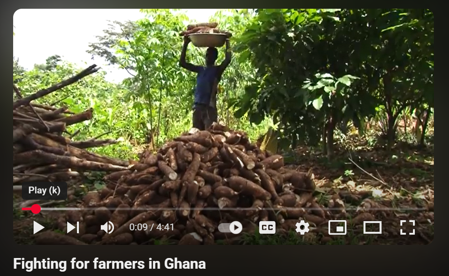 Fighting for farmers in Ghana