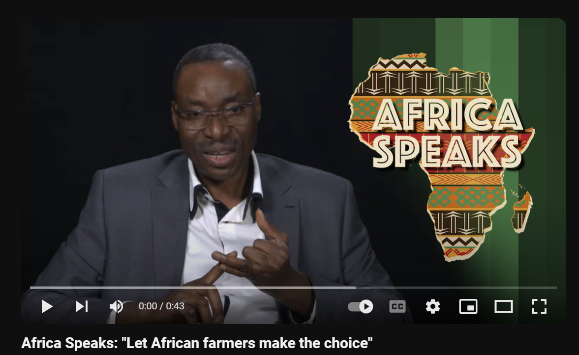Africa Speaks: "Let African farmers make the choice"