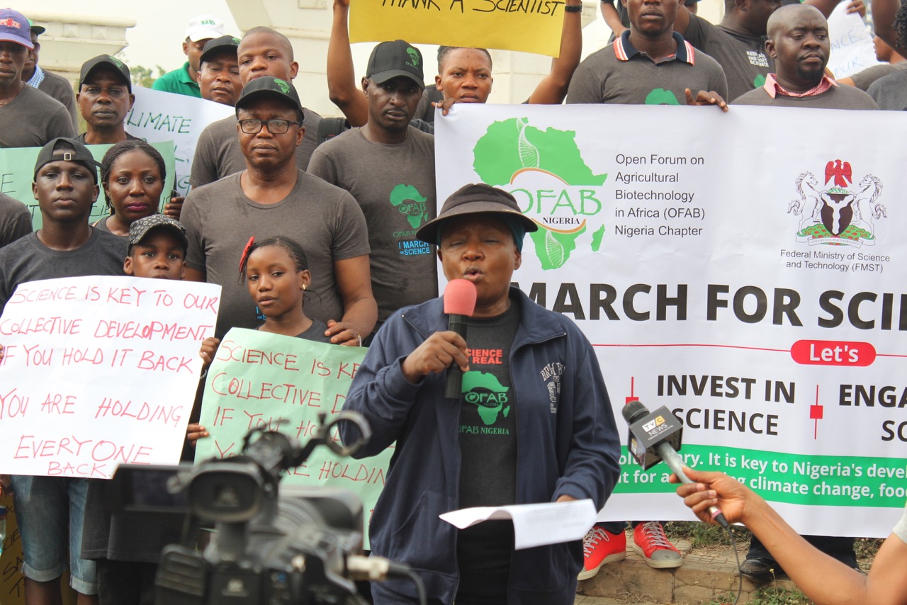 March for science Nigeria photos