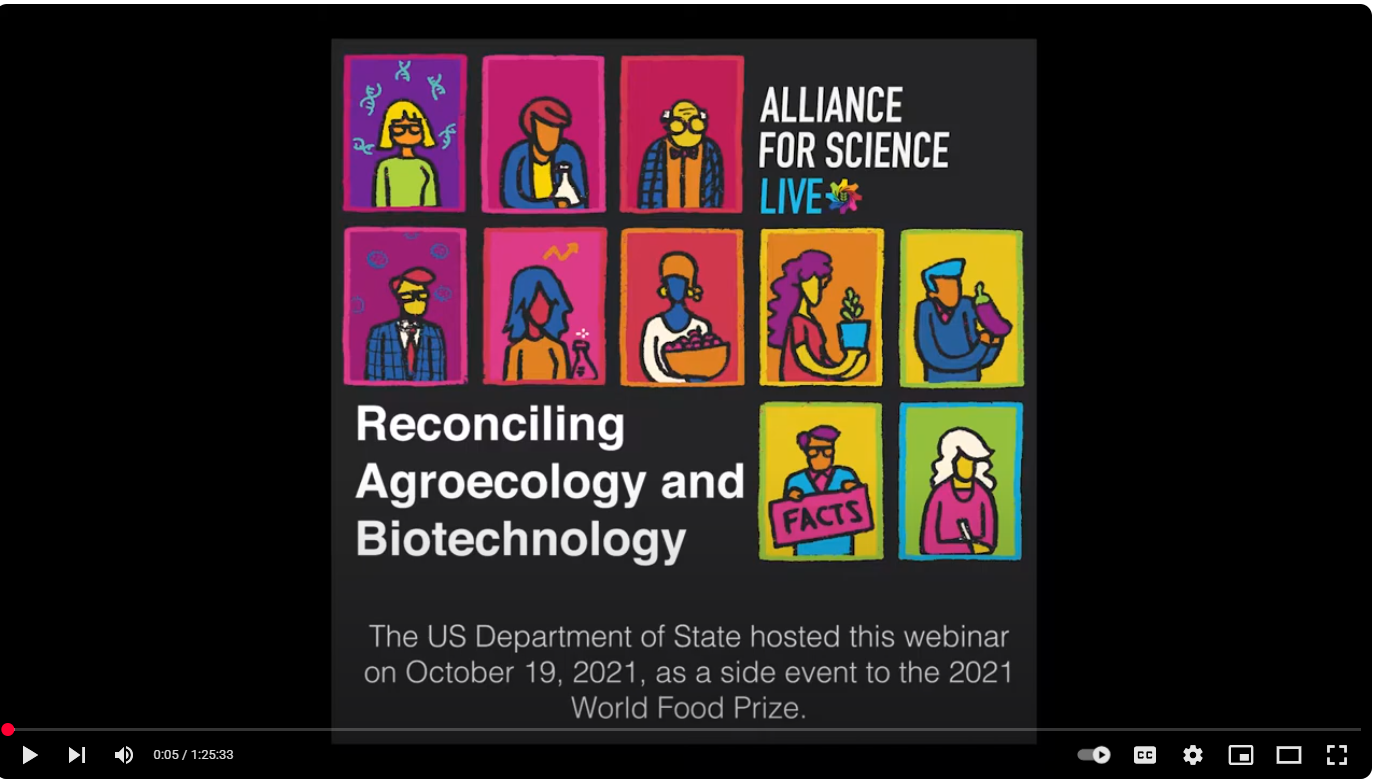 Reconciling Agroecology and Biotechnology