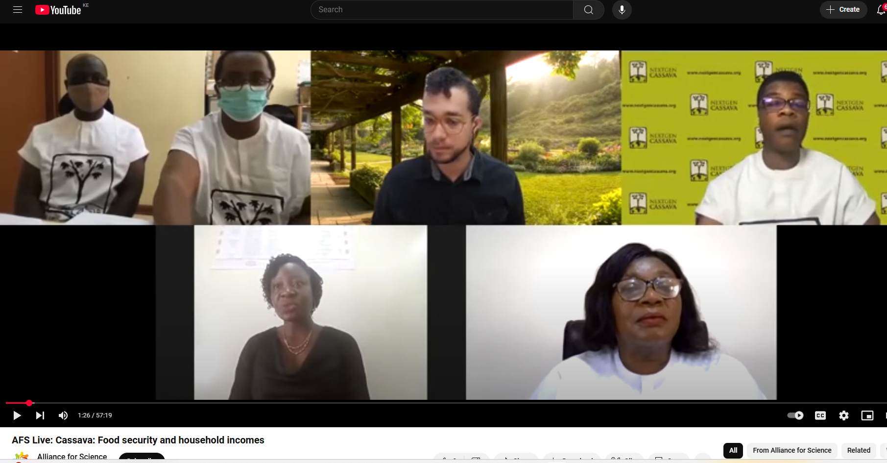 AFS Live: Cassava: Food security and household incomes