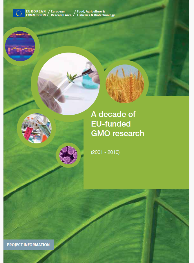 A decade of EU-funded GMO research