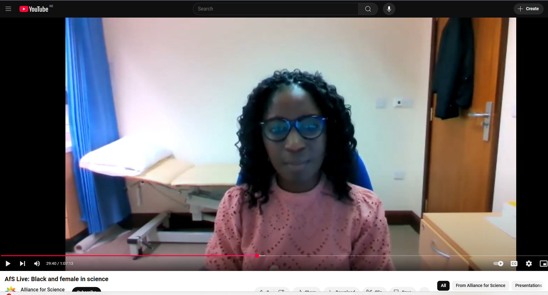 AfS Live: Black and female in science