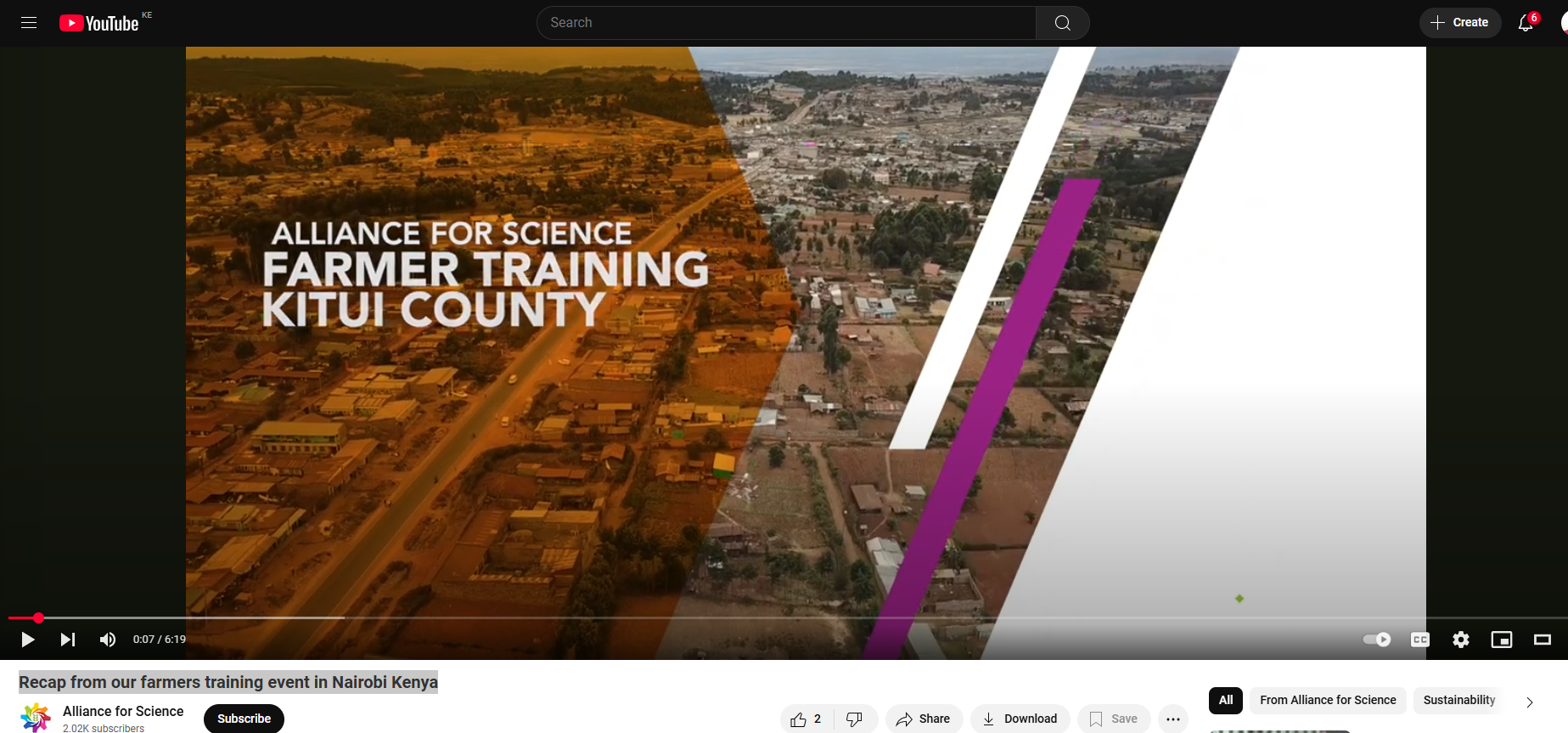 Recap from our farmers training event in Nairobi Kenya