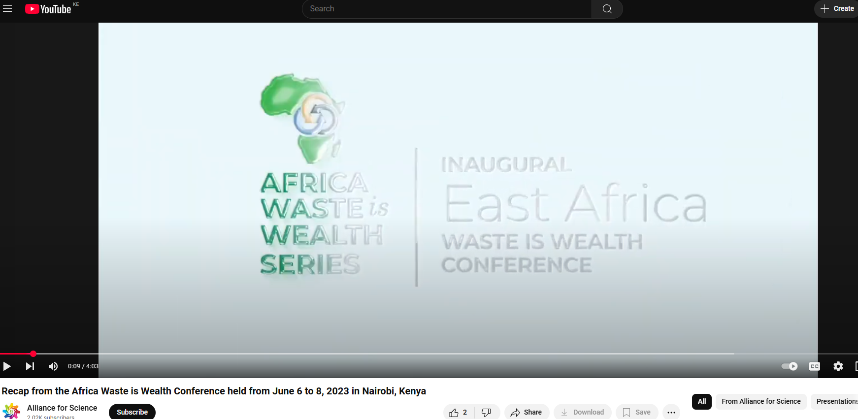 Recap from the Africa Waste is Wealth Conference held from June 6 to 8, 2023 in Nairobi, Kenya