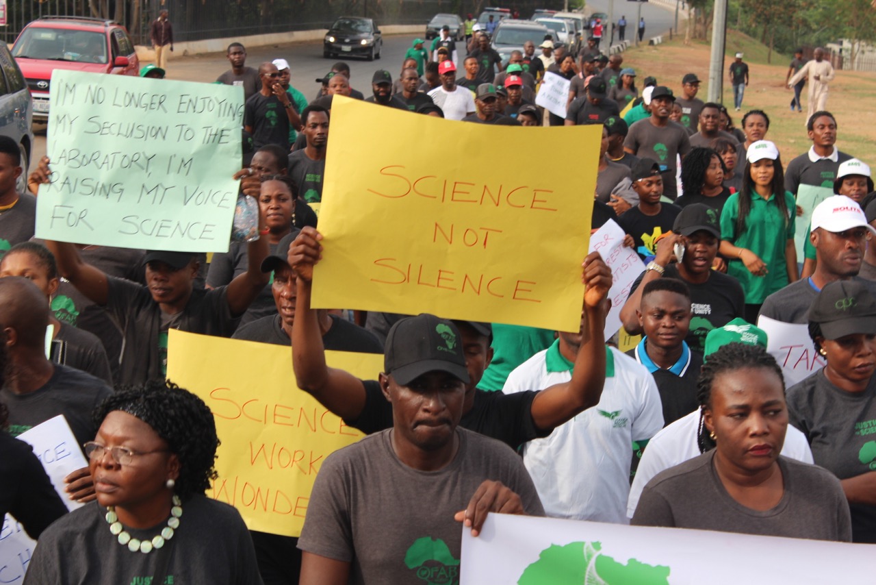 March for science Nigeria photos