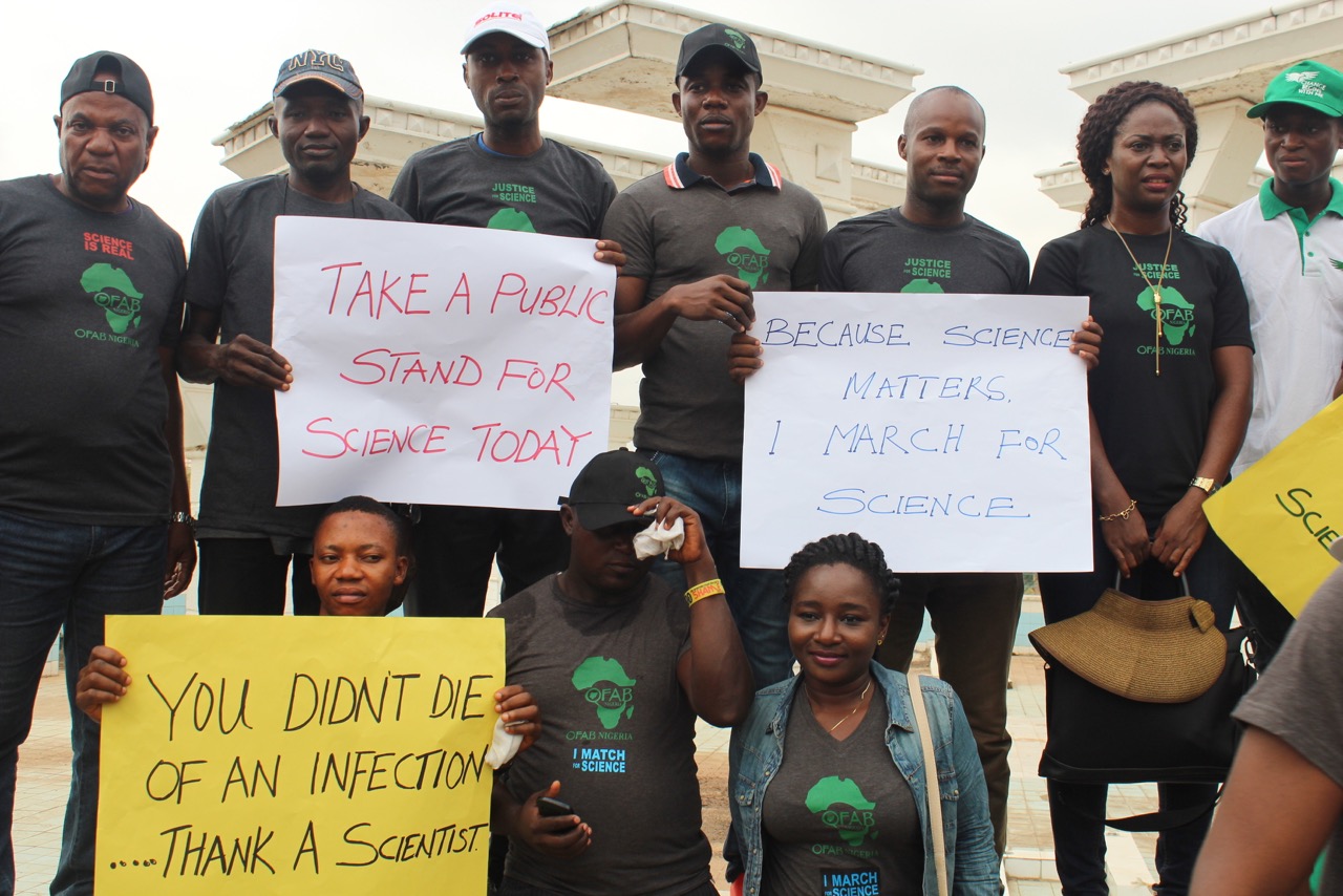 March for science Nigeria photos