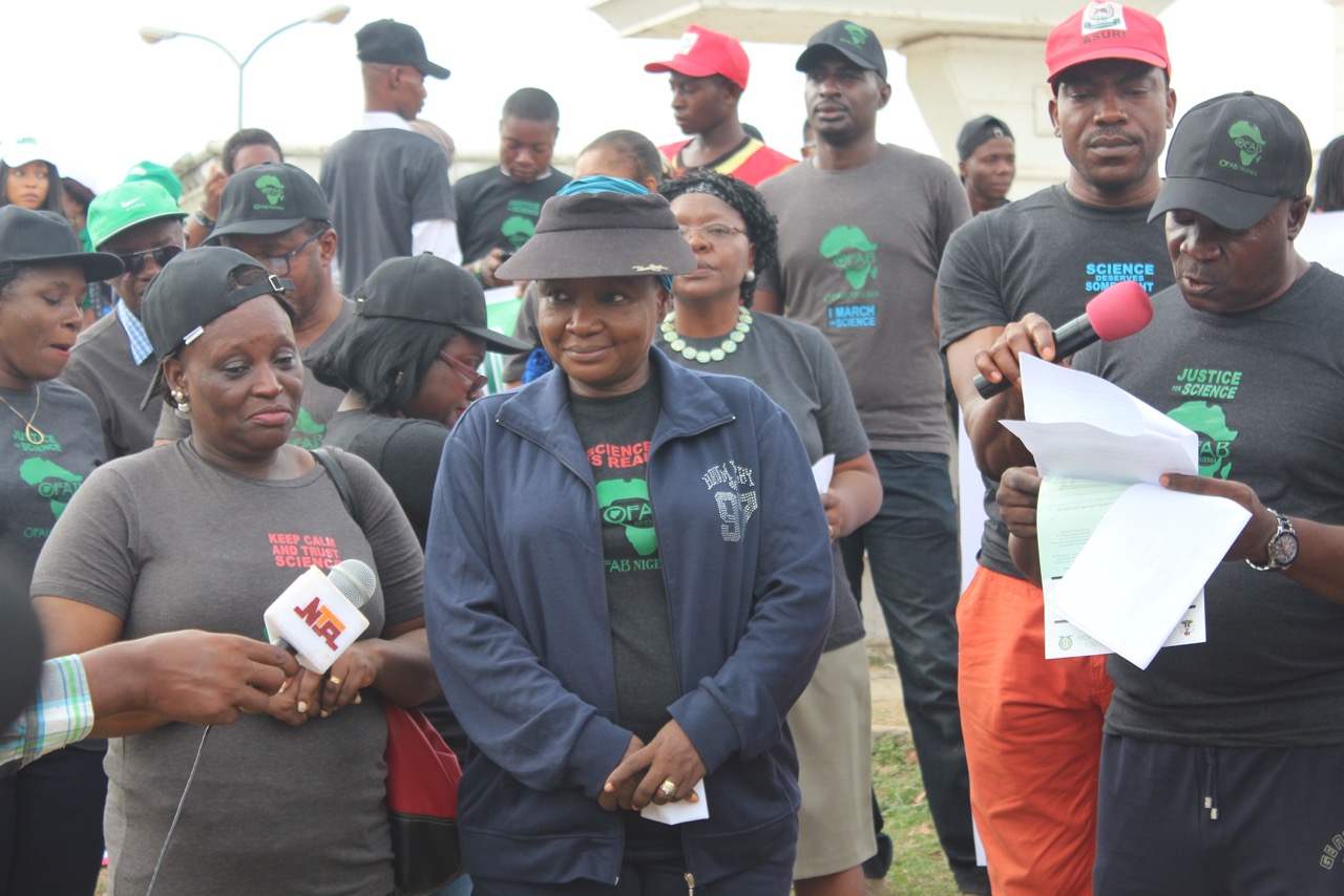 March for science Nigeria photos