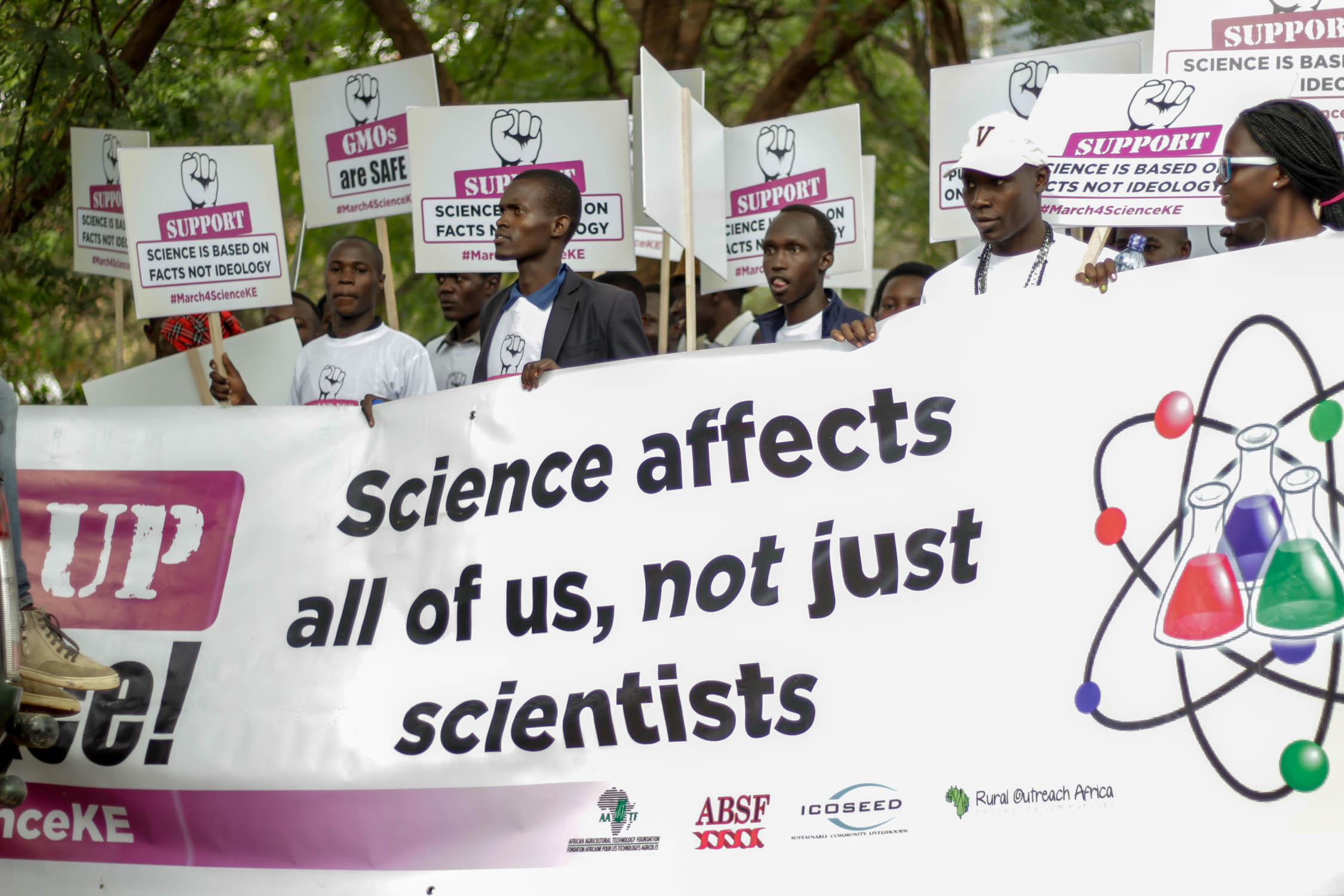 March for science Kenya photos