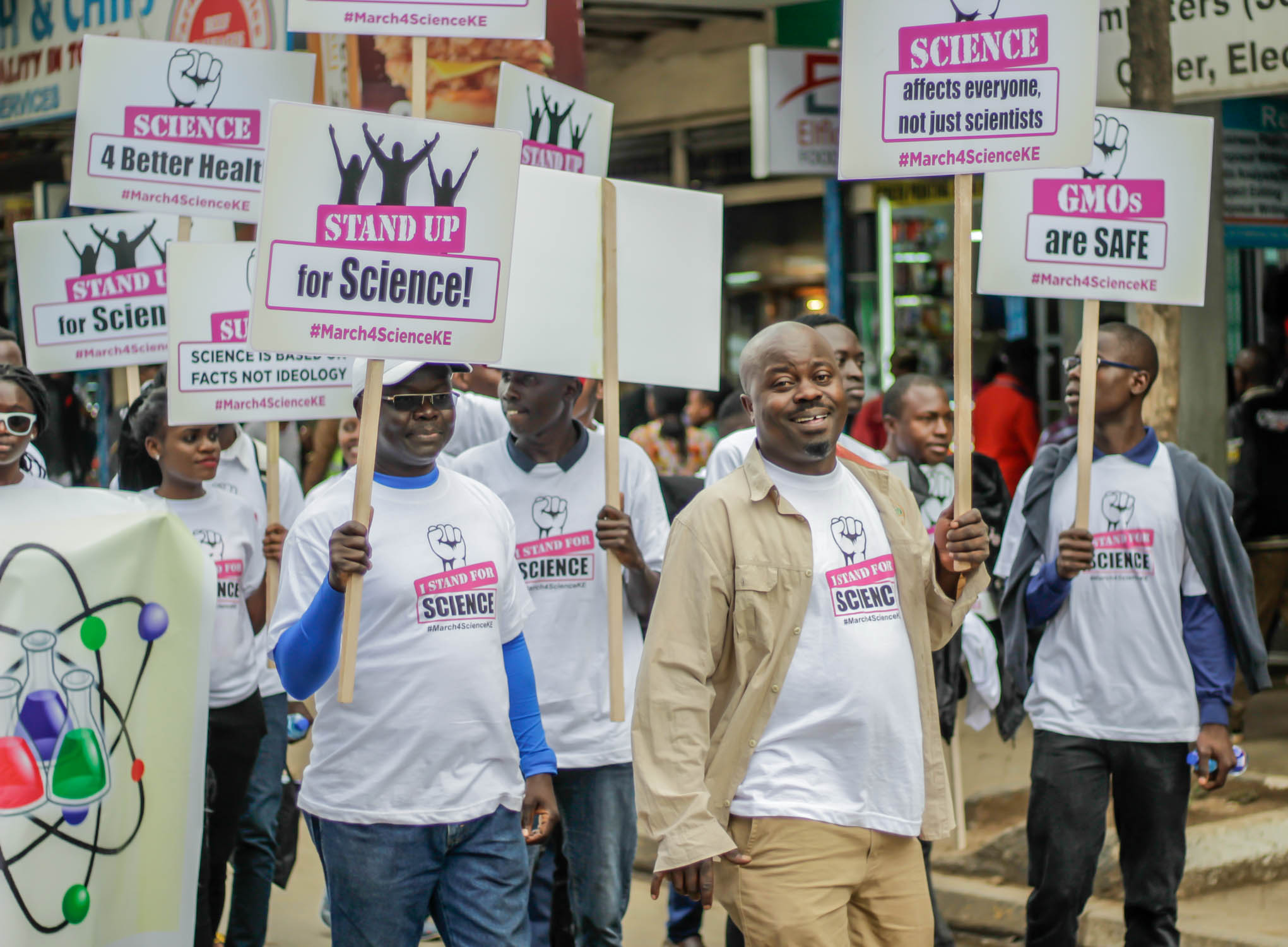 March for science Kenya photos