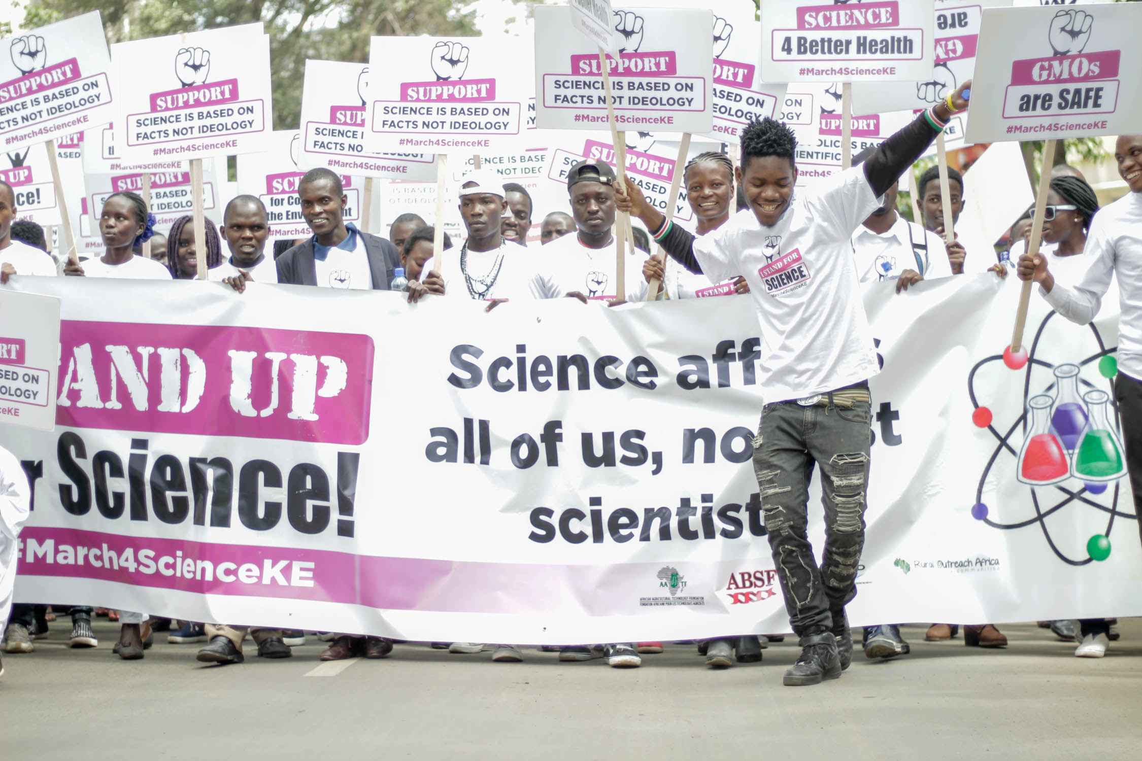 March for science Kenya photos